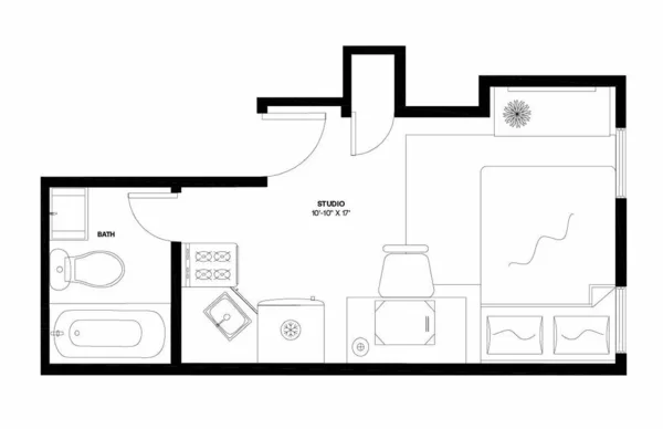 Studio Apartment for rent in Alphabet City - Manhattan, New York