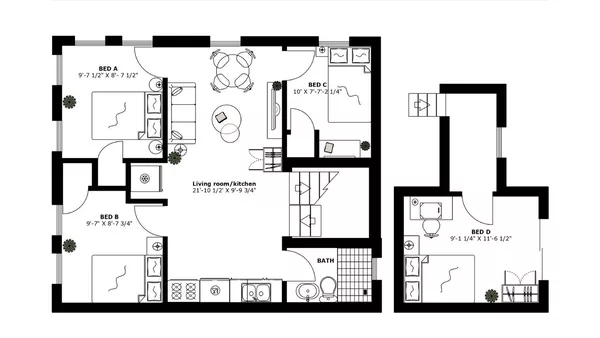 Coliving in North End - Boston, Boston