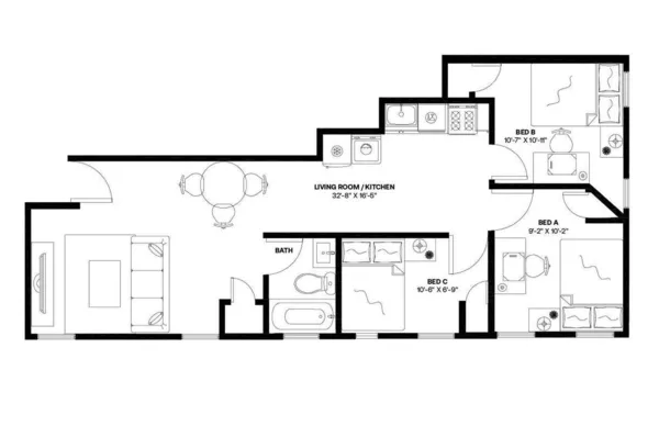 Coliving in Morningside Heights - Manhattan, New York