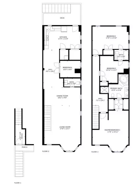 4 bedrooms apartment for rent in Eckington - NE DC, Washington DC