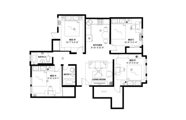 Coliving in Brighton - Boston, Boston