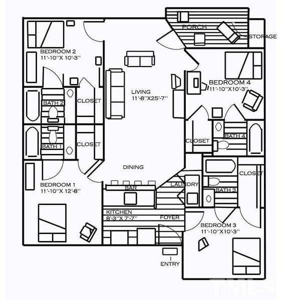 Coliving in Fairmont - Central Raleigh, Raleigh