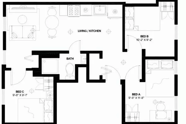Coliving in North End - Boston, Boston