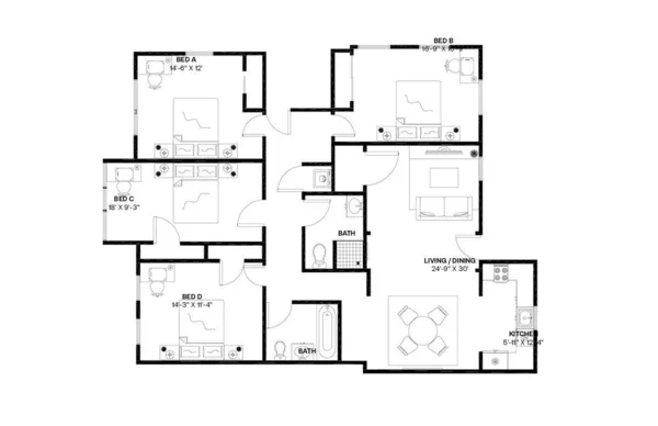 Coliving in Brookline - Metro Area, Boston