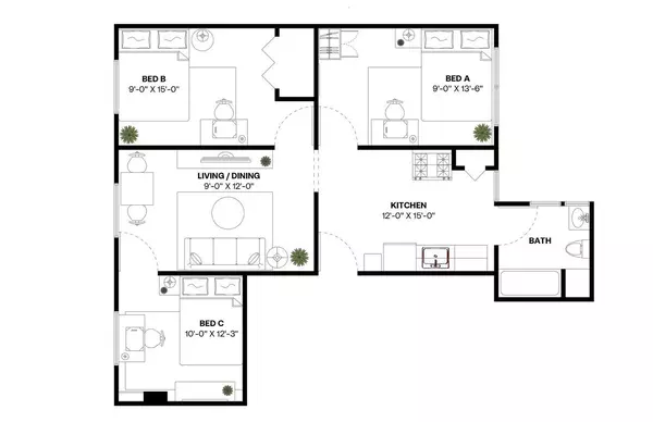 Coliving in North End - Boston, Boston