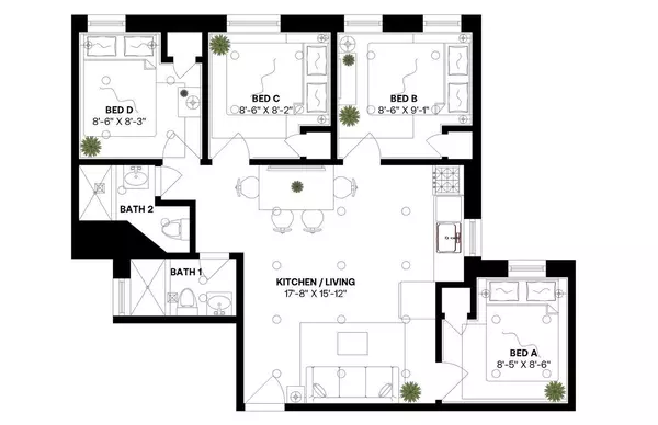 Coliving in Morningside Heights - Manhattan, New York