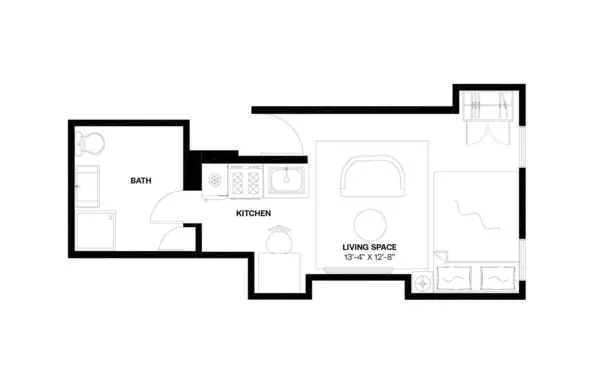 Studio Apartment for rent in East Village - Manhattan, New York