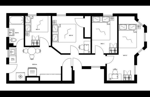 4 bedrooms apartment for rent in Avon Hill - Cambridge, Boston