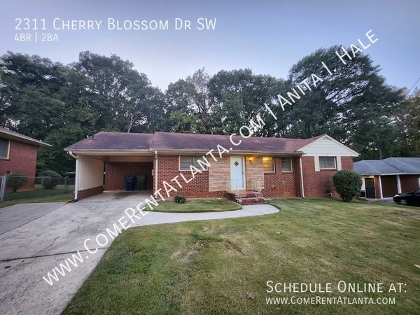 4 bedrooms apartment for rent in East Point GA - South Atl, Atlanta