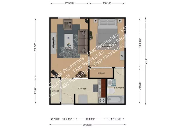 1 bedroom apartment for rent in Franklin Park - East Columbus, Columbus