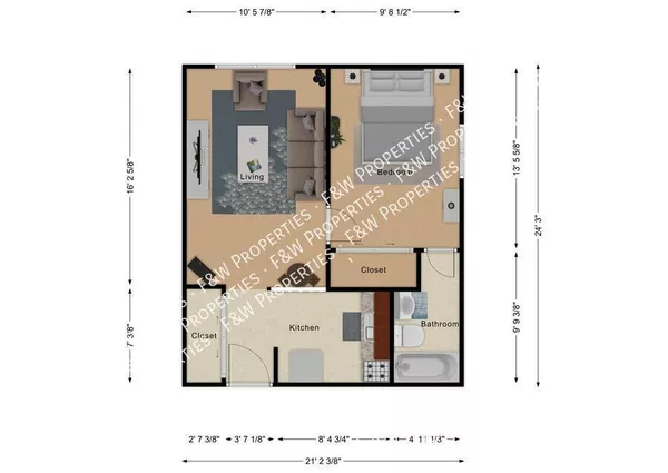 1 bedroom apartment for rent in Franklin Park - East Columbus, Columbus