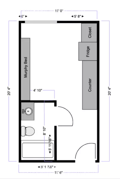 Studio Apartment for rent in University District - North Seattle, Seattle