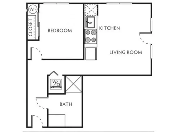 1 bedroom apartment for rent in Sellwood-Moreland - SE Portland, Portland