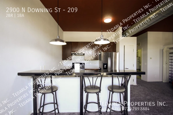 2 bedrooms apartment for rent in Whittier - North Denver, Denver