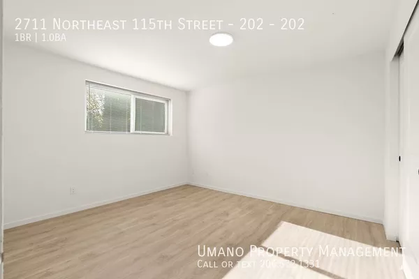 1 bedroom apartment for rent in Lake City - North Seattle, Seattle