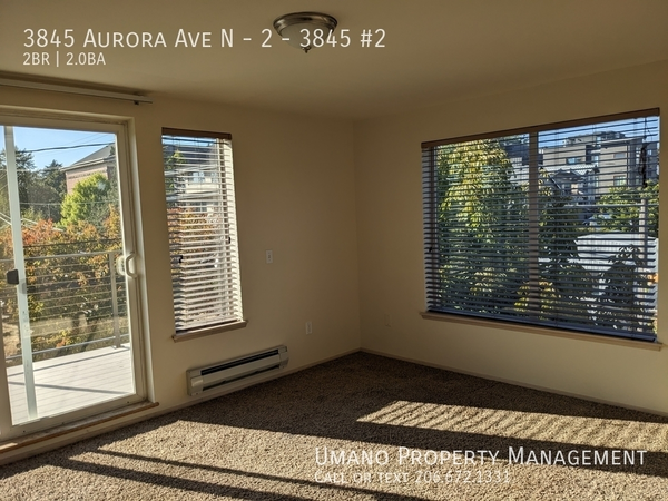 2 bedrooms apartment for rent in Fremont - North Seattle, Seattle