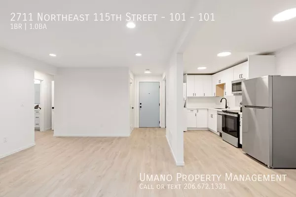 1 bedroom apartment for rent in Lake City - North Seattle, Seattle