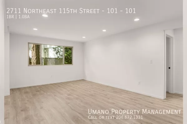 1 bedroom apartment for rent in Lake City - North Seattle, Seattle