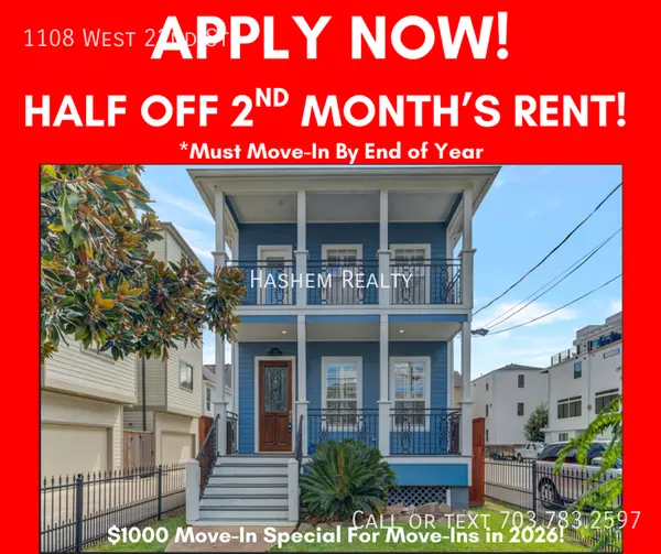 4 bedrooms apartment for rent in Greater Heights - Inner Loop, Houston