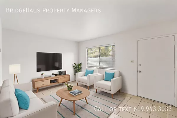 2 bedrooms apartment for rent in Normal Heights - Inland, San Diego