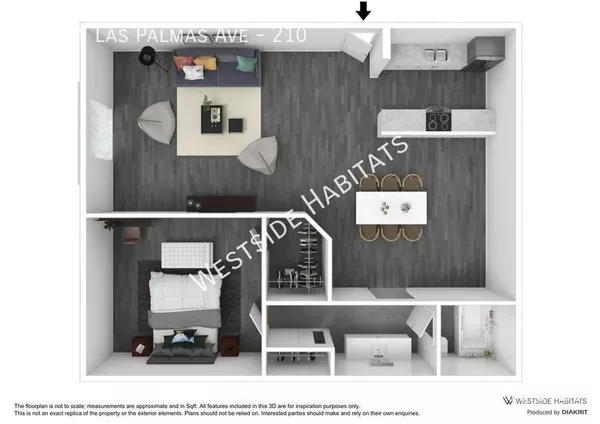 1 bedroom apartment for rent in Hollywood - Central Los Angeles, Los Angeles