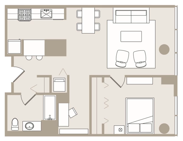 1 bedroom apartment for rent in Lincoln Park - North Side, Chicago