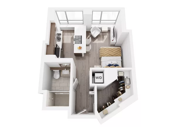 Studio Apartment for rent in River North - Central, Chicago