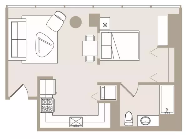 1 bedroom apartment for rent in Lincoln Park - North Side, Chicago