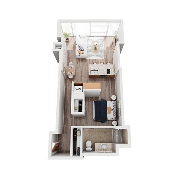 1 bedroom apartment for rent in Streeterville - Central, Chicago