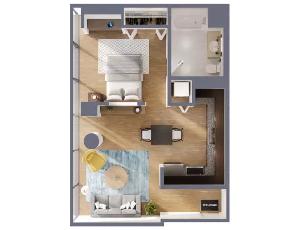 1 bedroom apartment for rent in Lincoln Park - North Side, Chicago