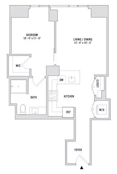 Studio Apartment for rent in River North - Central, Chicago