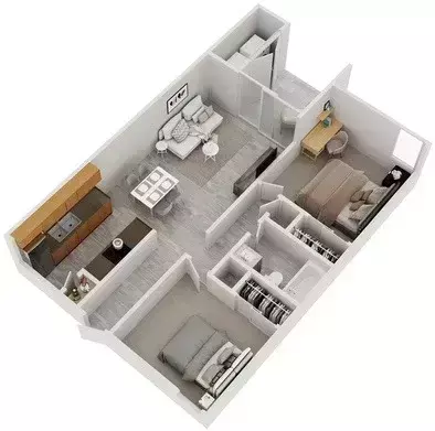 2 bedrooms apartment for rent in Port Tampa City - South Tampa, Tampa