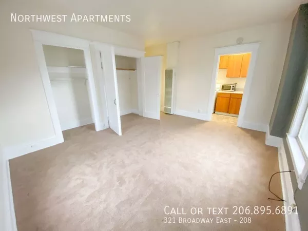 Studio Apartment for rent in Capital Hill - Central Seattle, Seattle