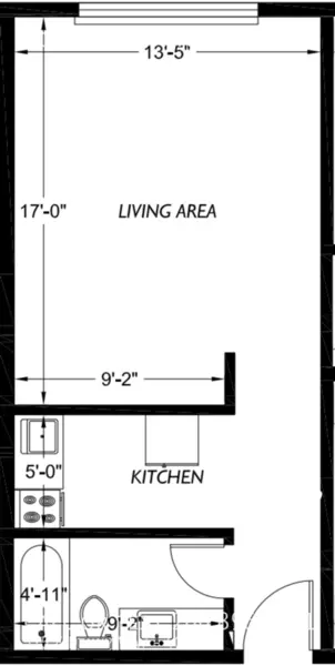 Studio Apartment for rent in Capital Hill - Central Seattle, Seattle