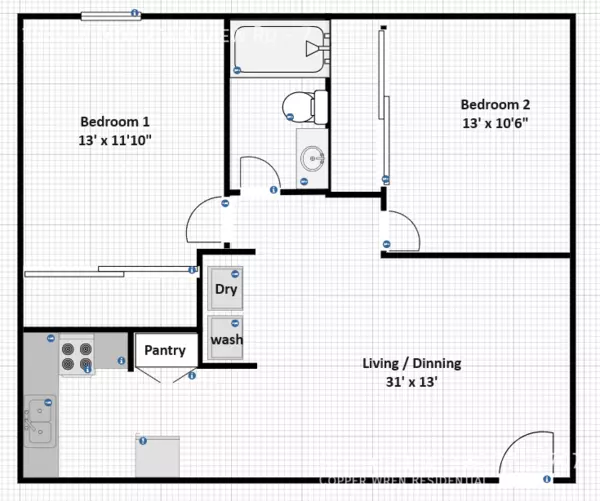 2 bedrooms apartment for rent in North Mountain - Phoenix, Phoenix