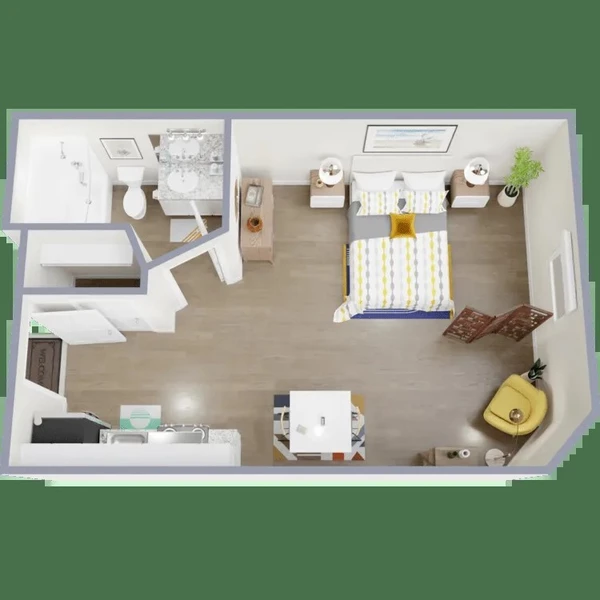 Studio Apartment for rent in North Houston - Nw Houston, Houston