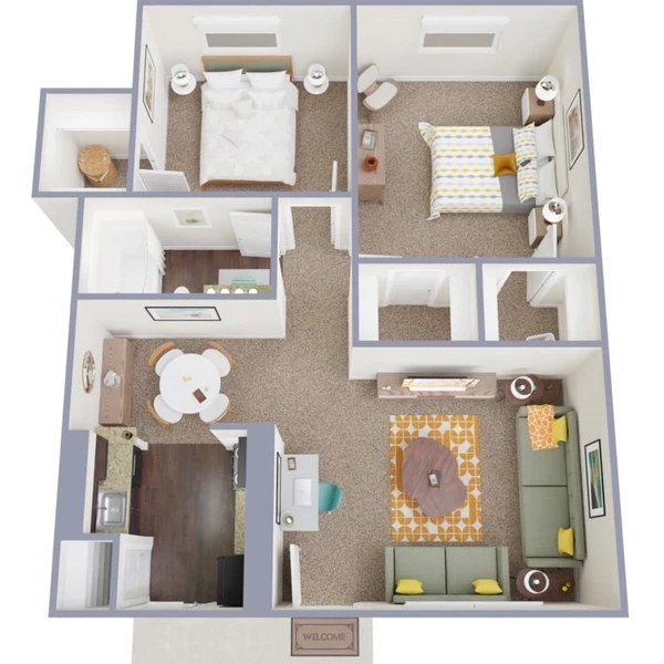 2 bedrooms apartment for rent in Westbury - Sw Houston, Houston