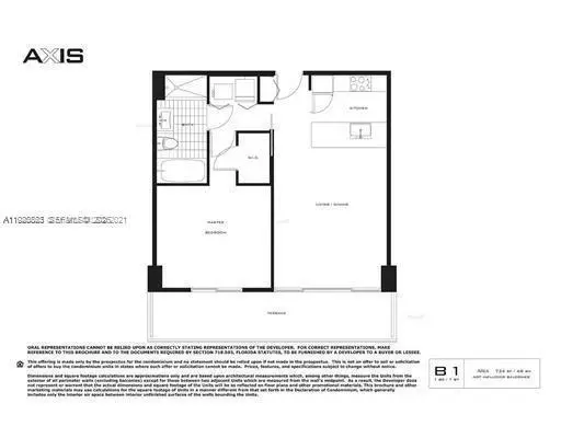 1 bedroom apartment for rent in Brickell - Miami, Miami