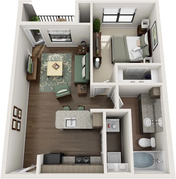 1 bedroom apartment for rent in Northline - Ne Houston, Houston