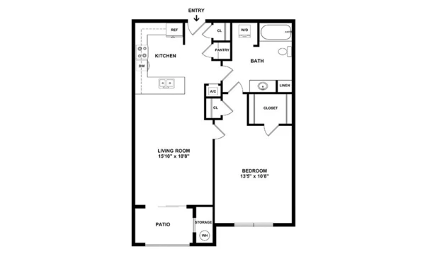 1 bedroom apartment for rent in Hyde Park Houston - Inner Loop, Houston