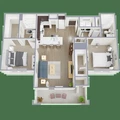 2 bedrooms apartment for rent in Lazybrook / Timbergrove - Inner Loop, Houston