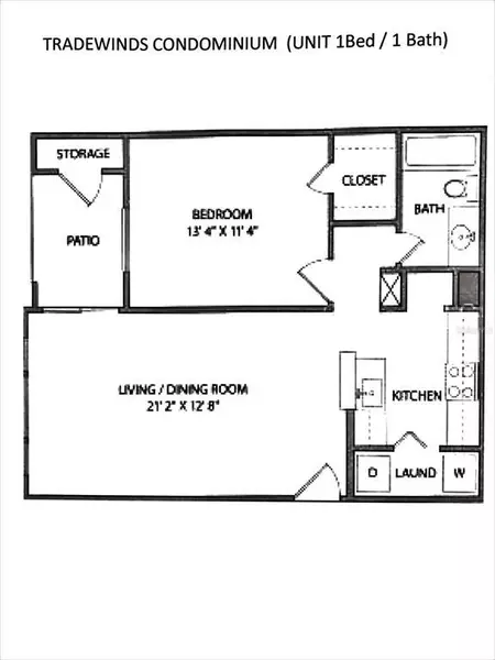1 bedroom apartment for rent in Orlovista - West Orlando, Orlando