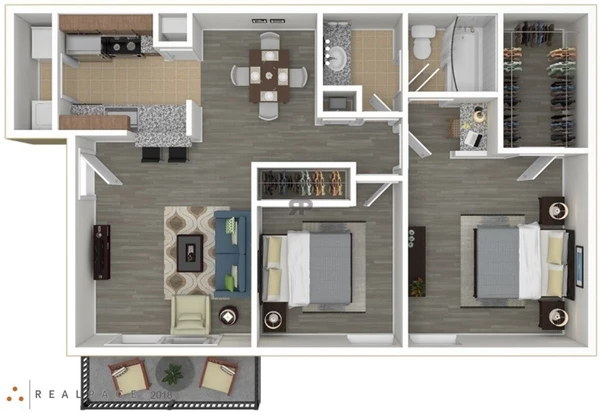 2 bedrooms apartment for rent in Braeswood Place - Inner Loop, Houston