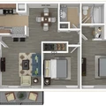 2 bedrooms apartment for rent in Braeswood Place - Inner Loop, Houston