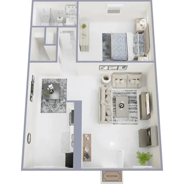 1 bedroom apartment for rent in Lawndale / Wayside - Inner Loop, Houston