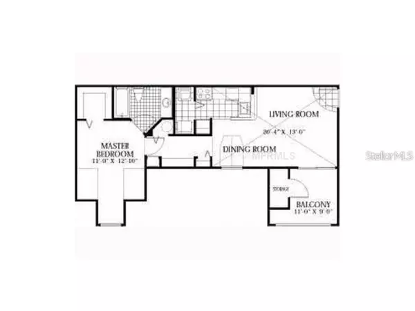 1 bedroom apartment for rent in Oak Ridge - West Orlando, Orlando