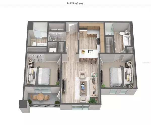 2 bedrooms apartment for rent in Oak Ridge - West Orlando, Orlando