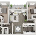 2 bedrooms apartment for rent in Memorial - West Houston, Houston