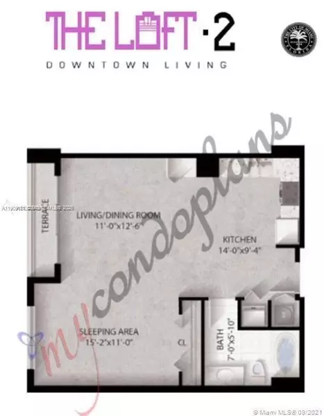 1 bedroom apartment for rent in Downtown Miami - Miami, Miami
