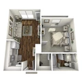 1 bedroom apartment for rent in Gulfton - Sw Houston, Houston